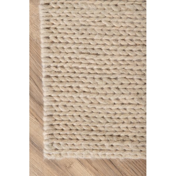 Wollteppich Hilding - Cremeweiß Wollteppich Hilding - Cremeweiß