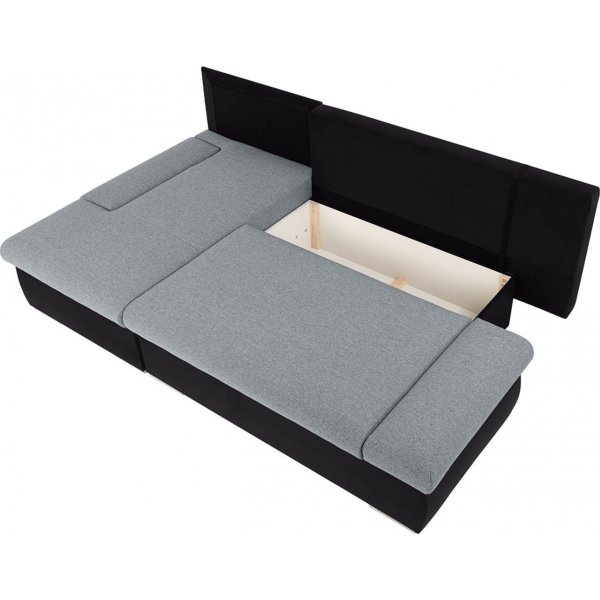 Game Schlafsofa links - Grau