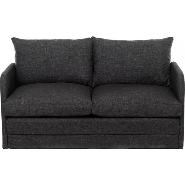 Saga 2-Sitzer-Schlafsofa - Dunkelgrau Saga 2-Sitzer-Schlafsofa - Dunkelgrau