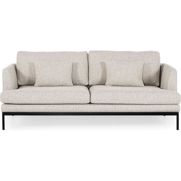 Pearl 3-Sitzer-Sofa - Creme Pearl 3-Sitzer-Sofa - Creme