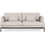 Pearl 3-Sitzer-Sofa - Creme