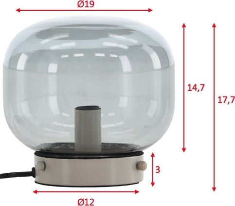 Bollonelie Tischlampe - Beige