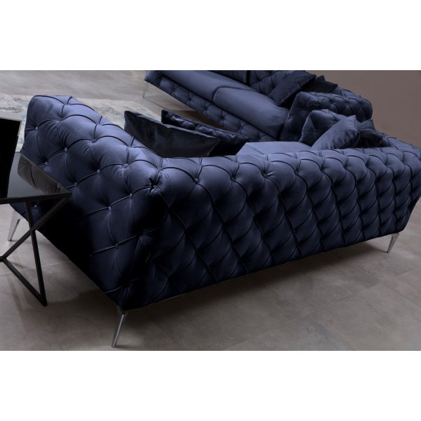 Como 2-Sitzer-Sofa - Marineblau