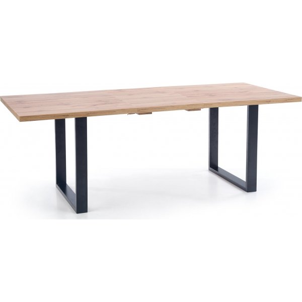 Kasady Esstisch 135-185 cm - Wotan Eiche/schwarz