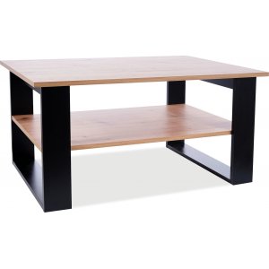 Marea Couchtisch 100 x 64 cm - Eiche/schwarz