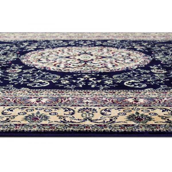 Viskoseteppich Abohar - Navy Viskoseteppich Abohar - Navy