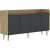 Gewagtes Sideboard - Saphir-Eiche/Anthrazit