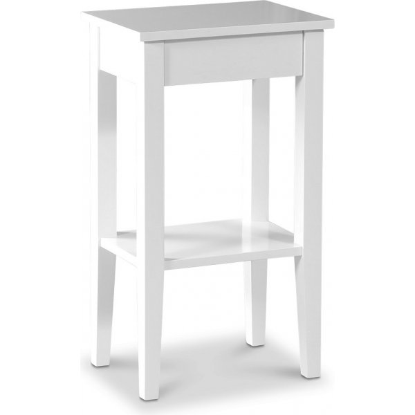 Sand Nachttisch mit Schublade H70 cm - Wei + Fleckentferner fr Mbel