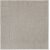 Flachgewebter Teppich Eleanora Grau - 200x200 cm