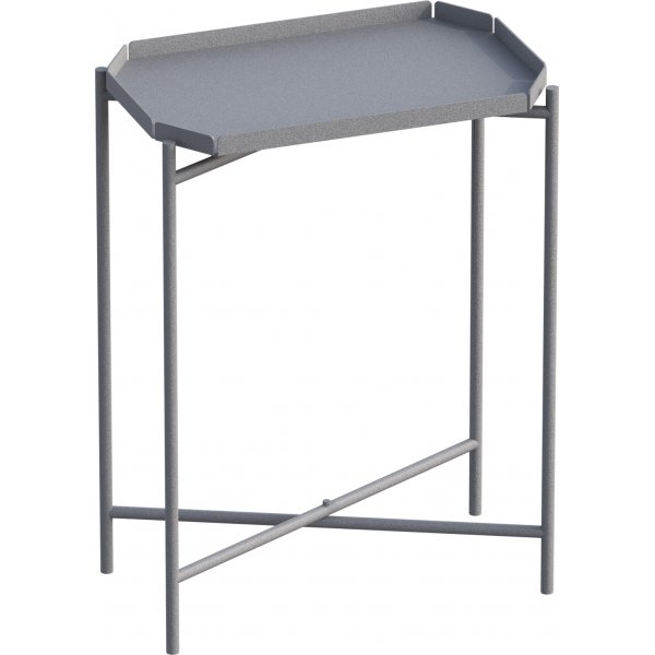Vela Couchtisch 40 x 26 cm - Grau