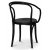 Pinto Stuhl mit schwarzem Gestell Nr. 30 Bugholz + Mbelpflegeset fr Textilien