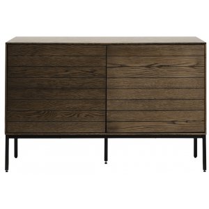 Inez Sideboard aus braun geölter Eiche - 120 cm breit Inez Sideboard aus braun geölter Eiche - 120 cm breit