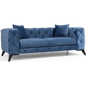 Como 2-Sitzer-Sofa - Blau