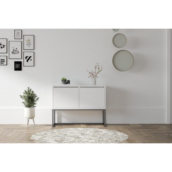 Zermat Konsolentisch 90 x 34 cm - Weiß Zermat Konsolentisch 90 x 34 cm - Weiß