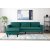 Sofa Firenze aus grnem Samt