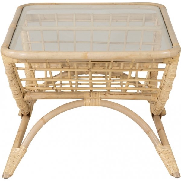 Moana Couchtisch - Natur/Transparent