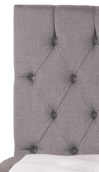 Sam Bett Kopfteil (zum Aufhängen an der Wand) 180x70 cm - grau (Stoff) Sam Bett Kopfteil (zum Aufhängen an der Wand) 180x70 cm - grau (Stoff)