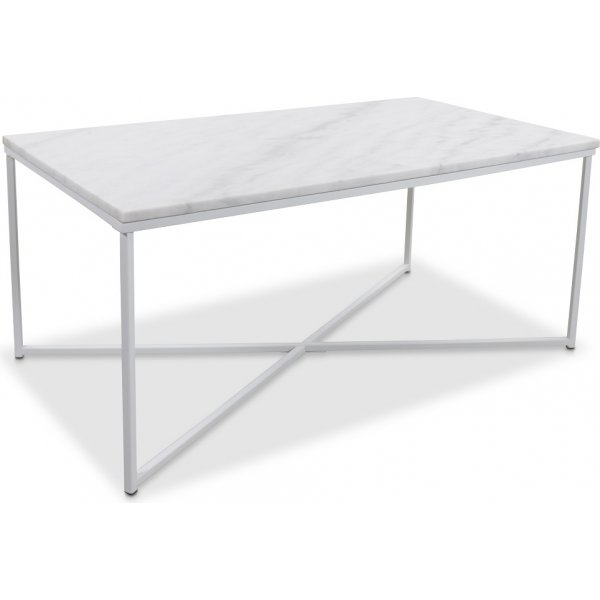 Maryland Couchtisch 110 - Weier Marmor