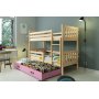Carino Etagenbett mit Zustellbett 80 x 190 cm - Beliebige Farbe