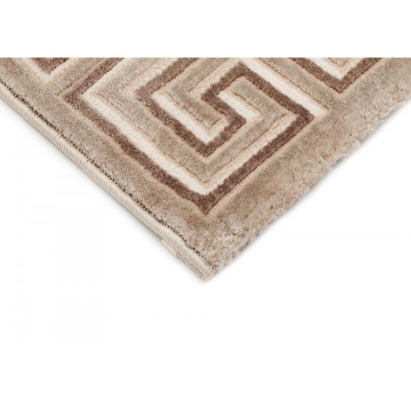 Maschinengewebter Teppich Galya Versace - Nougat