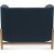 Sessel Polar - Optionale Farbe des Rahmens und der Polsterung