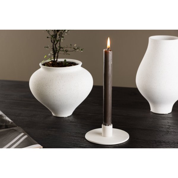 Durchmesser Kerzenständer 12 x 4 cm - Weiß Durchmesser Kerzenständer 12 x 4 cm - Weiß