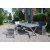 Provence Gartengruppe aus Kunstrattan, Sofa inklusive 2 Sesseln  Zement