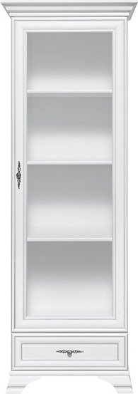 Troms Vitrinenschrank - wei