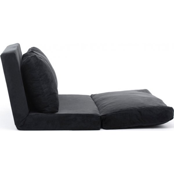 Taida 2-Sitzer Schlafsofa - Schwarz