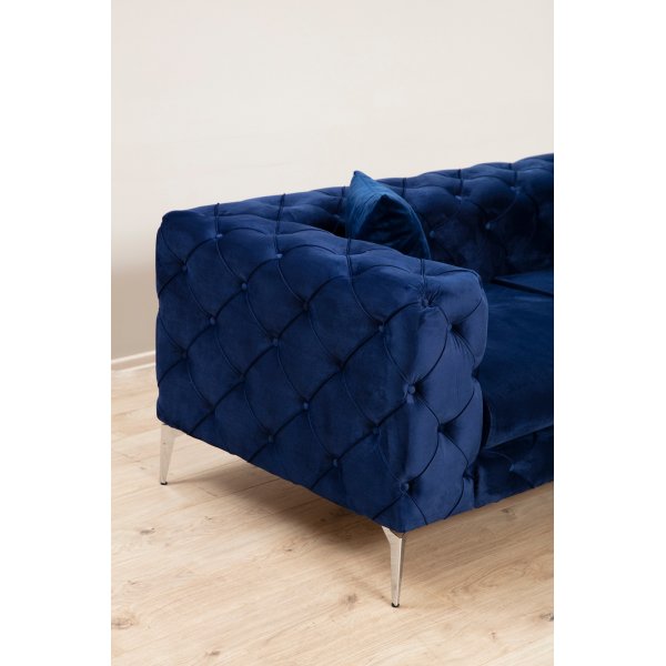 Como 2-Sitzer-Sofa - Marineblau