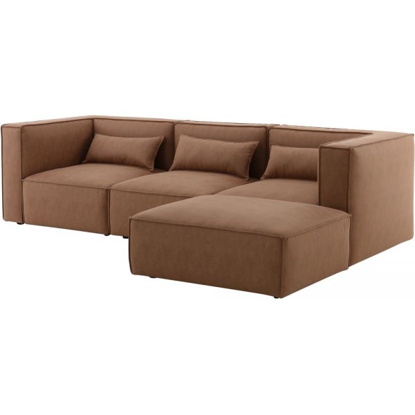 Nees Modulsofa in Cognac Combo 3