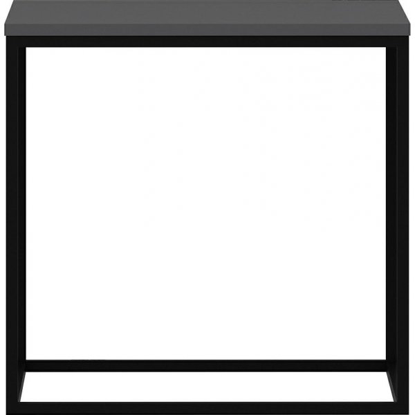 Basak Couchtisch 52 x 50 cm - Anthrazit