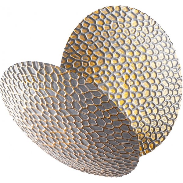 Yosma Wandleuchte - Silber/Gold