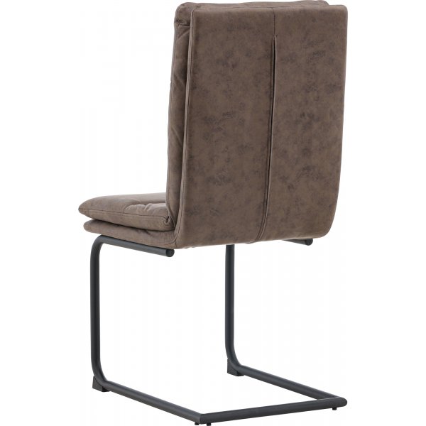 Zizo Esszimmerstuhl - Schwarz/Braun