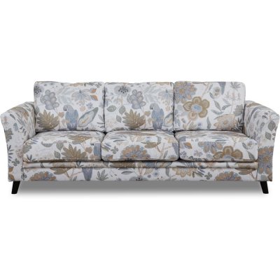 Eker 3-Sitzer-Sofa aus Blumenstoff - Eden Parrot White