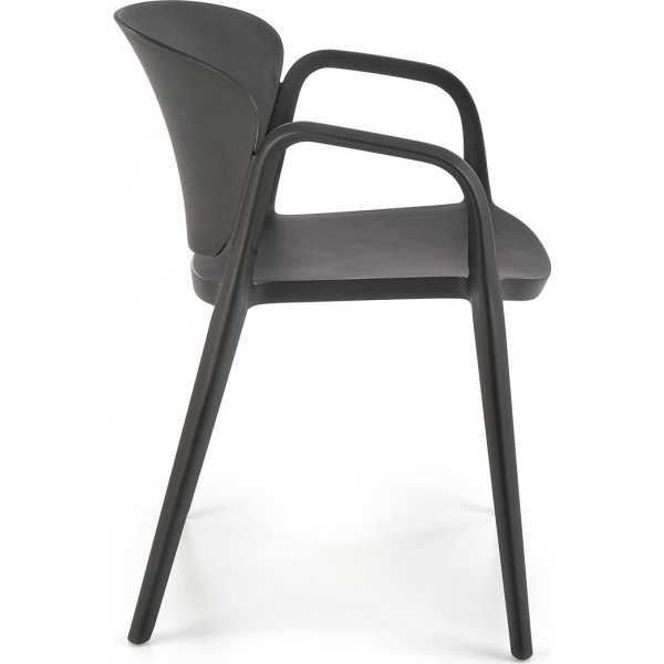 Cadeira Esszimmerstuhl 491 - Schwarz