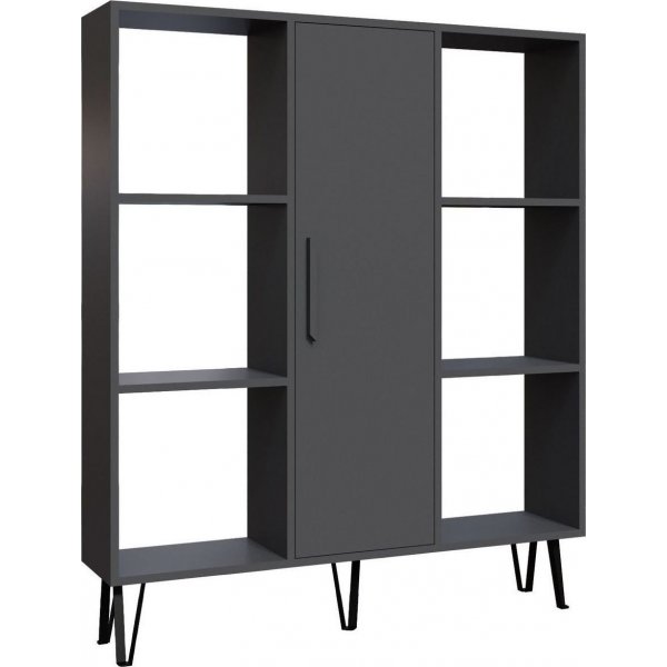 Bcherregal Peoria - Anthrazit