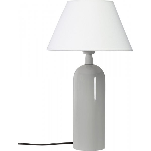 Carter Tischlampe - Grau/Weiß - 46 cm Carter Tischlampe - Grau/Weiß - 46 cm