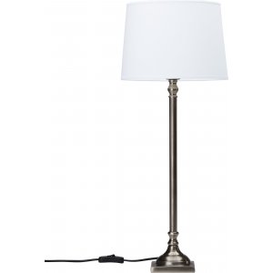 Margot Tischlampe - Antiksilber - 63 cm