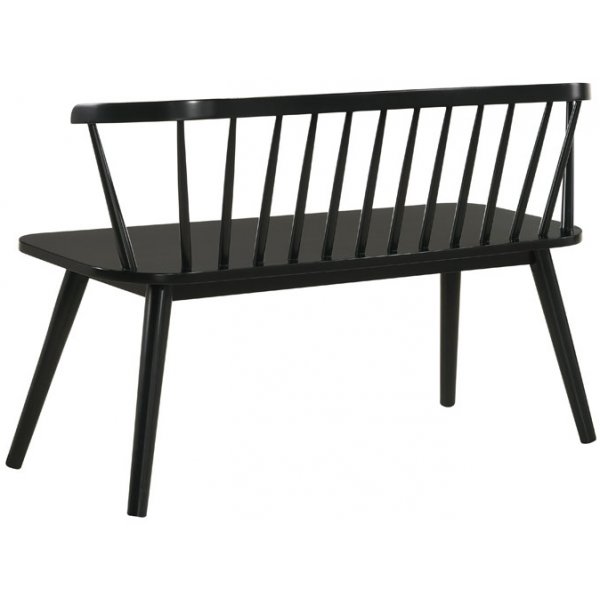 Schwarzes Bobby-Korbsofa