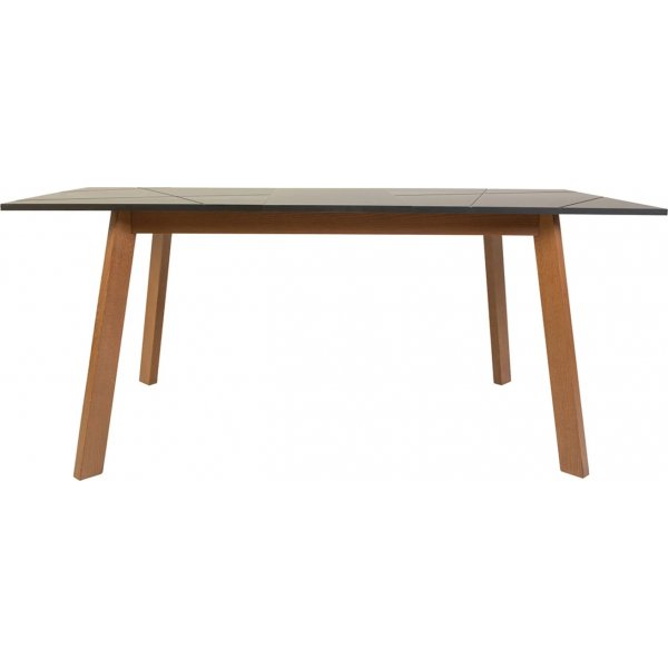 Antiker Esstisch 140-180 x 67,5 cm - Schwarz/Stirling-Eiche Antiker Esstisch 140-180 x 67,5 cm - Schwarz/Stirling-Eiche