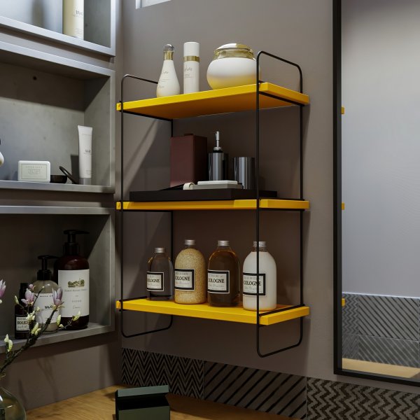 Pulalis Wandregal - Gelb