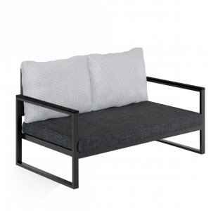 Montreal 2-Sitzer-Sofa - Anthrazit + Textilreinigung fr Mbel