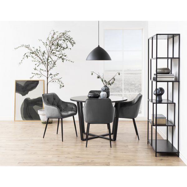 Brooke Sessel - Grau/Schwarz