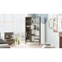 Home-Bcherregal - Braun/Grau