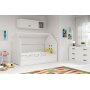 Domi Juniorbett mit Stauraum 80 x 160 cm - Beliebige Farbe