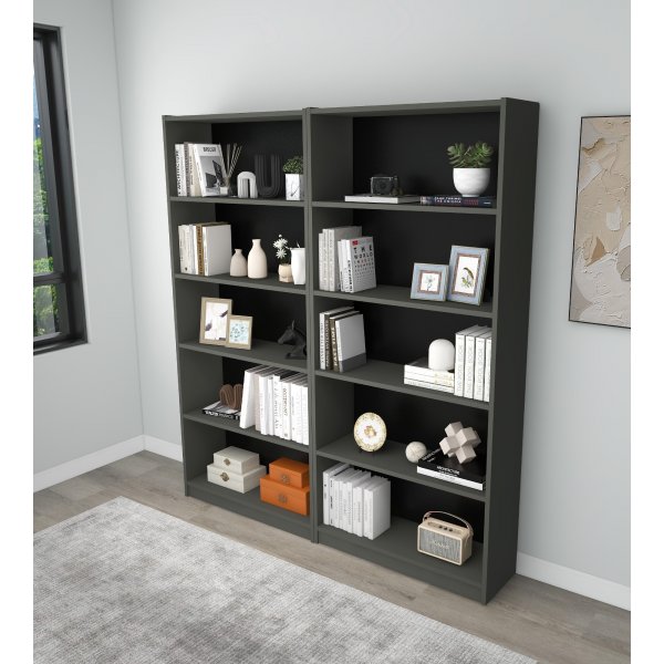 Bigs Bücherregal - Dunkelgrau Bigs Bücherregal - Dunkelgrau