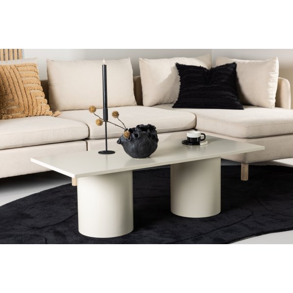 Sandvika Couchtisch 120 x 50 cm - Beige