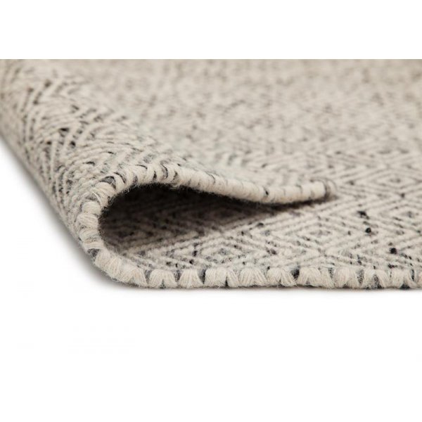 Wollteppich Toby - Silber Wollteppich Toby - Silber