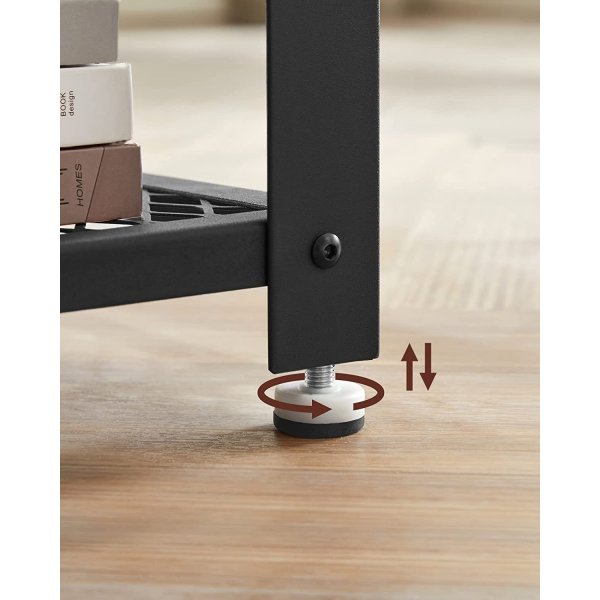 Anders Couchtisch 106,2 x 60,2 cm - Braun/Schwarz